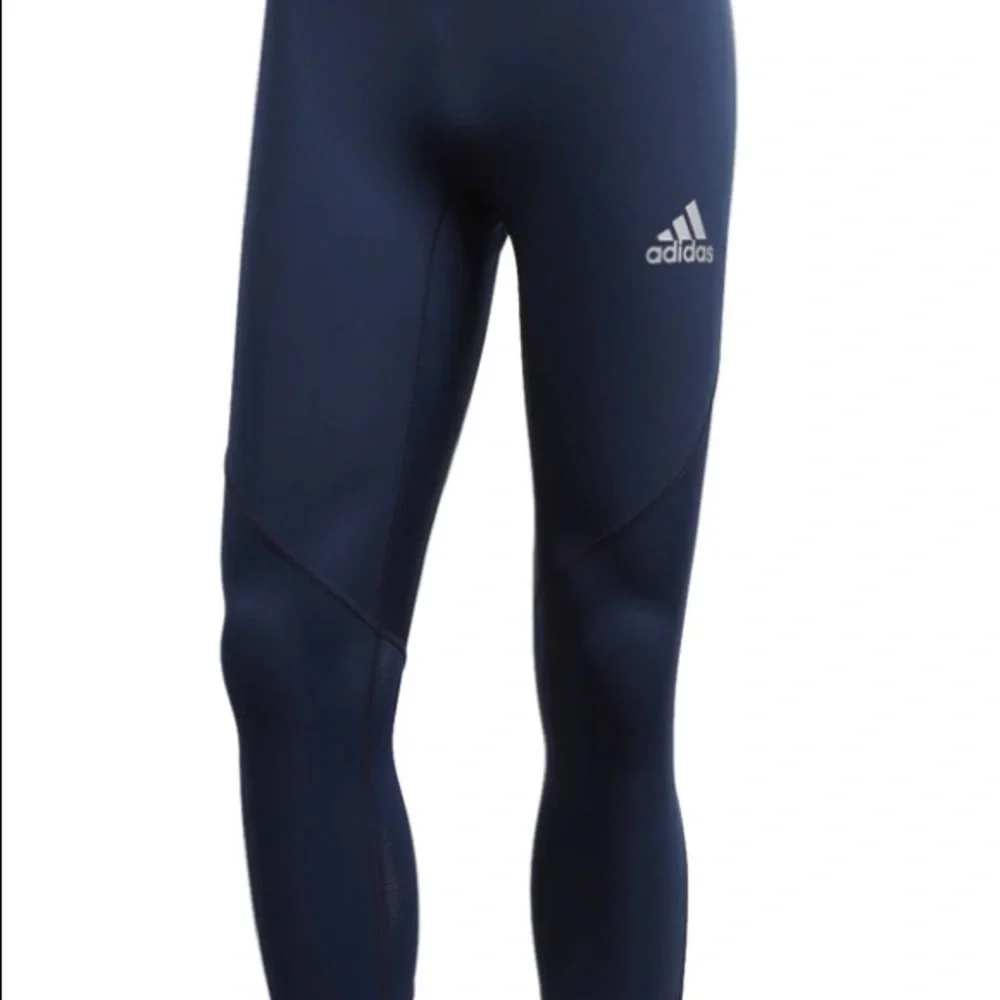 adidas Men's Alphaskin 3/4 Tights Navy Medium
